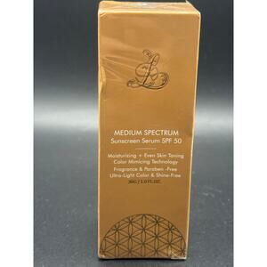 NIB Medium Spectrum Sunscreen Serum SPF 50 Sealed 1.0 FL OZ Exp 6/28